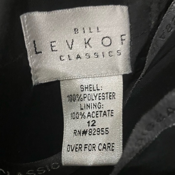 BLACK STRAPLESS COCKTAIL DRESS - Picture 3 of 4